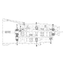 Транзит V348 подшипник 8C1R 7025AA